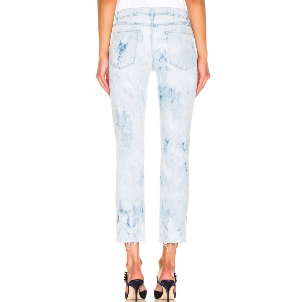 NEW FRAME REVOLVE DISTRESSED STRAIGHT LEG JEANS - Picture 6 of 8